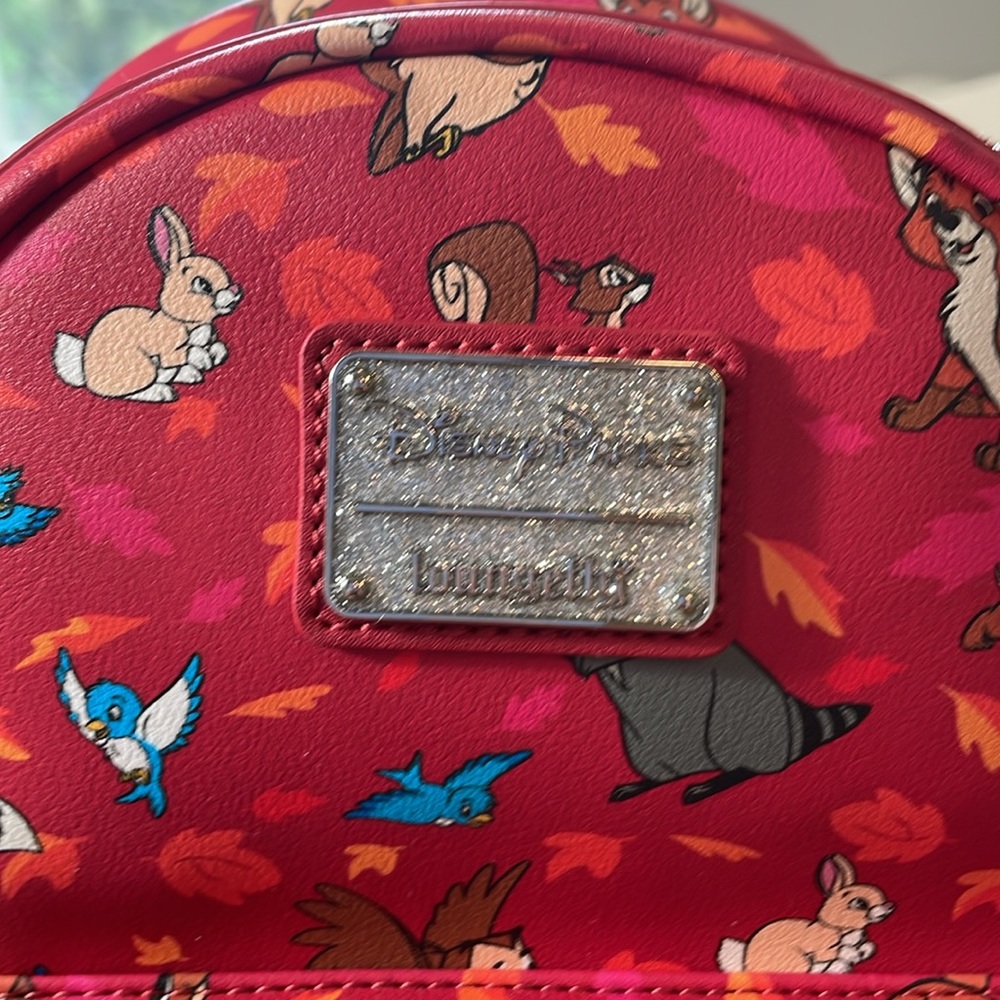 NWT, Loungefly Forest Friends mini backpack - Picture 5 of 6